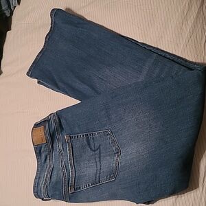American Eagle Outfitters Medium Blue Bootcut Super Stretch Jeans